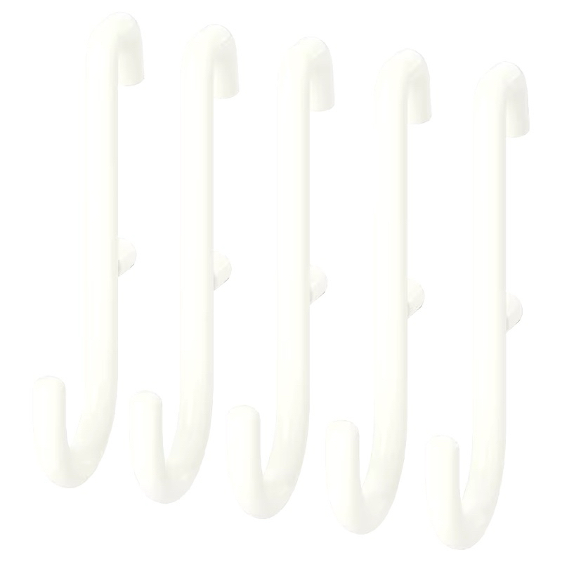 [พร้อมส่ง] IKEA ตะขอแขวน SKÅDIS สกัวดิส สีขาว 5 ชิ้น ของแต่งสกัวดิส ของ IKEA แท้ 100%