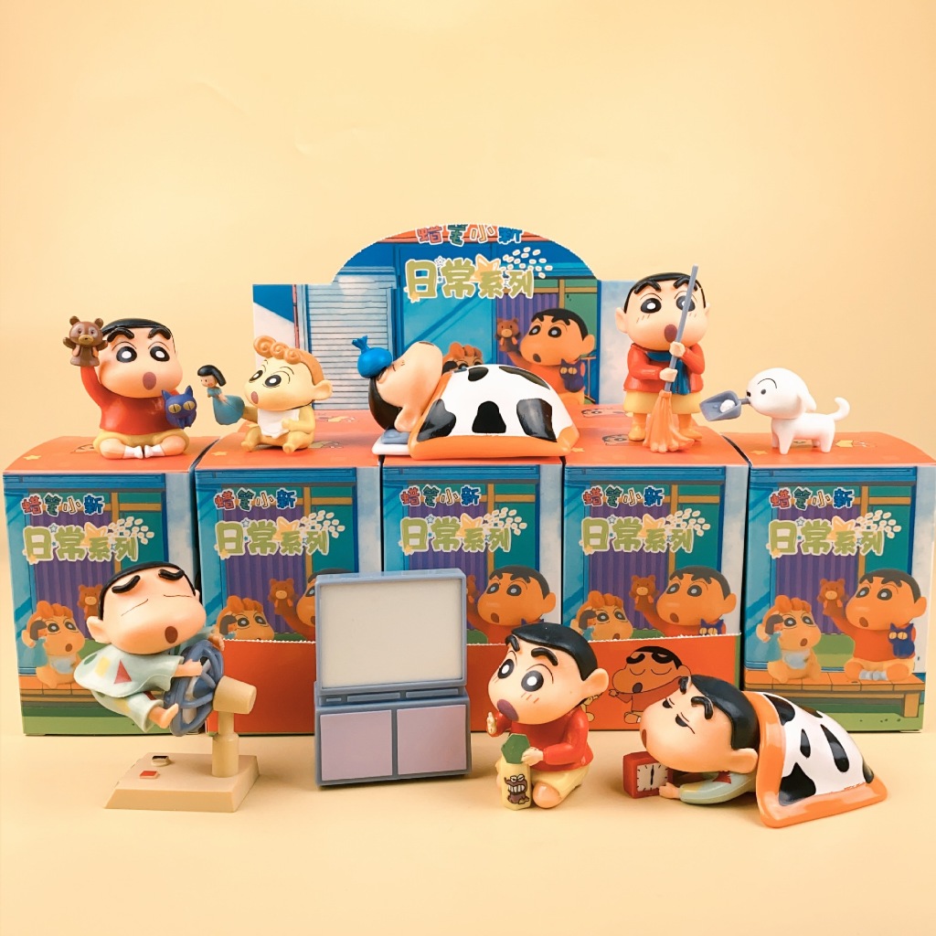 (พร้อมส่ง❤️) กล่องสุ่มชินจัง Crayon Shinchan ฟิกเกอร์ ชินจัง