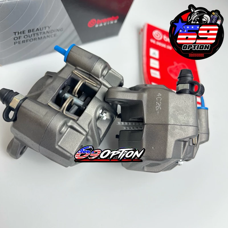ปั้มเบรค Brembo แท้ ปั้มปักข้างโลโก้แดงสีเทาแท้ thumbnail 4