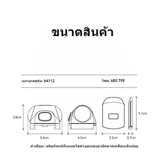 Enjoymore ที่กั้นประตูหนีบมือเด็กอัตโนมัติ ที่กั้นประตู ป้องกันการหนีบเด็ก เพื่อความปลอดภัยสำหรับเด็ก