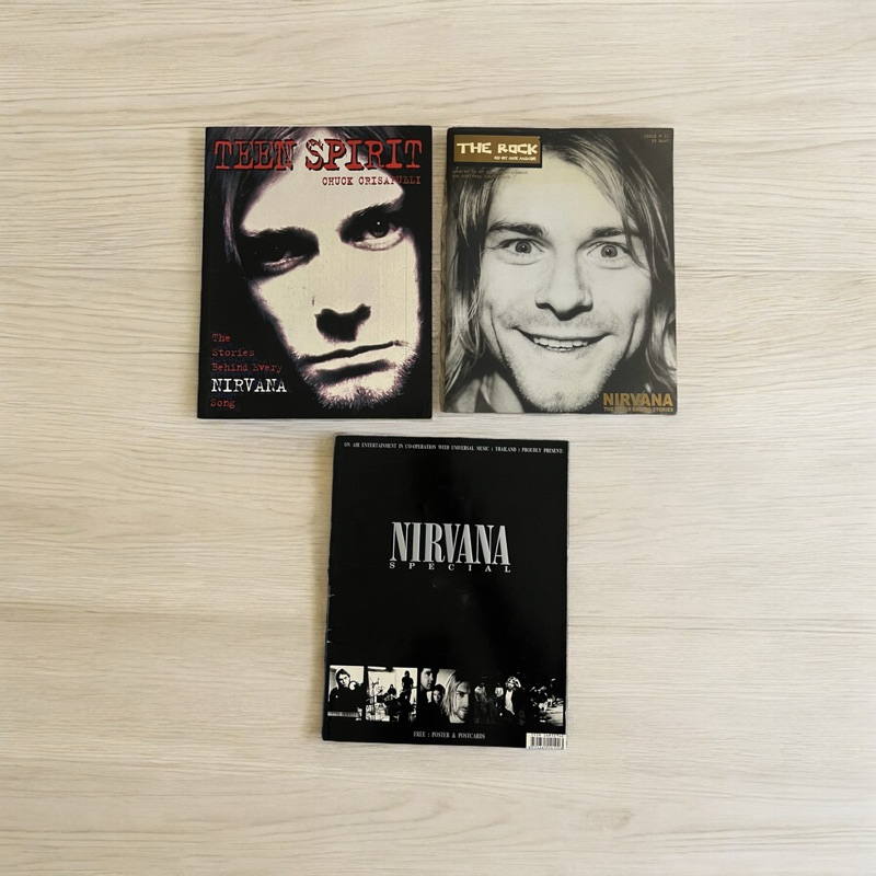 หนังสือเรื่องราวของKurt Cobain และ Nirvana