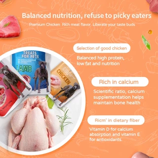 อาหารเปียกสุนัข สำหรับลูกสุนัข สุนัขโต สูตร Complete&Balanced ไมเ่ติมเกลือ ปราศจากธัญพืช อาหารสุนัขแบบเปียก ขนาด 120g