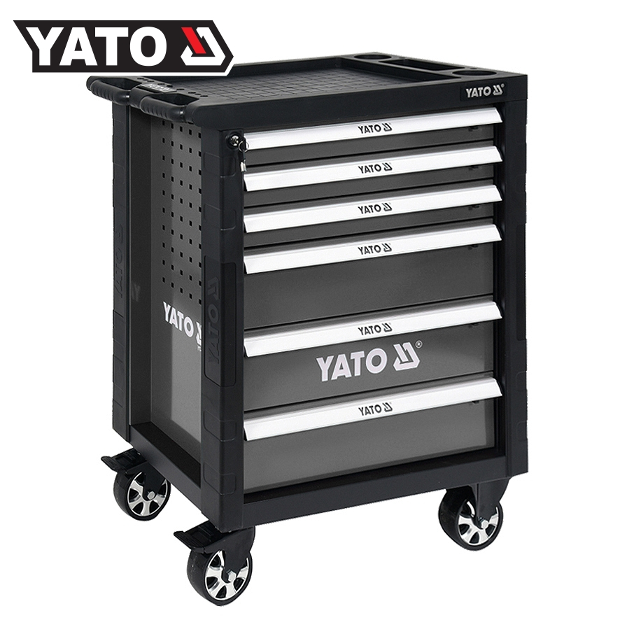 (จัดส่งฟรี) YATO YT-55299-H ตู้เครื่องมือ 6 ลิ้นชัก {ไม่มีเครื่องมือ}