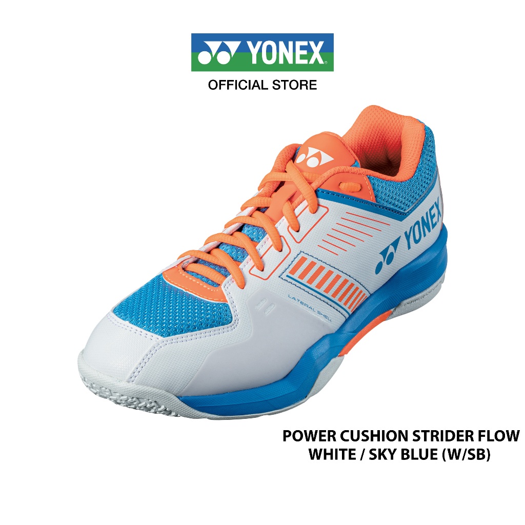 YONEX POWER CUSHION STRIDER FLOW (SHBSF1) รองเท้าแบดมินตันช่วยให้การเคลื่อนไหวได้อย่างมั่นคง