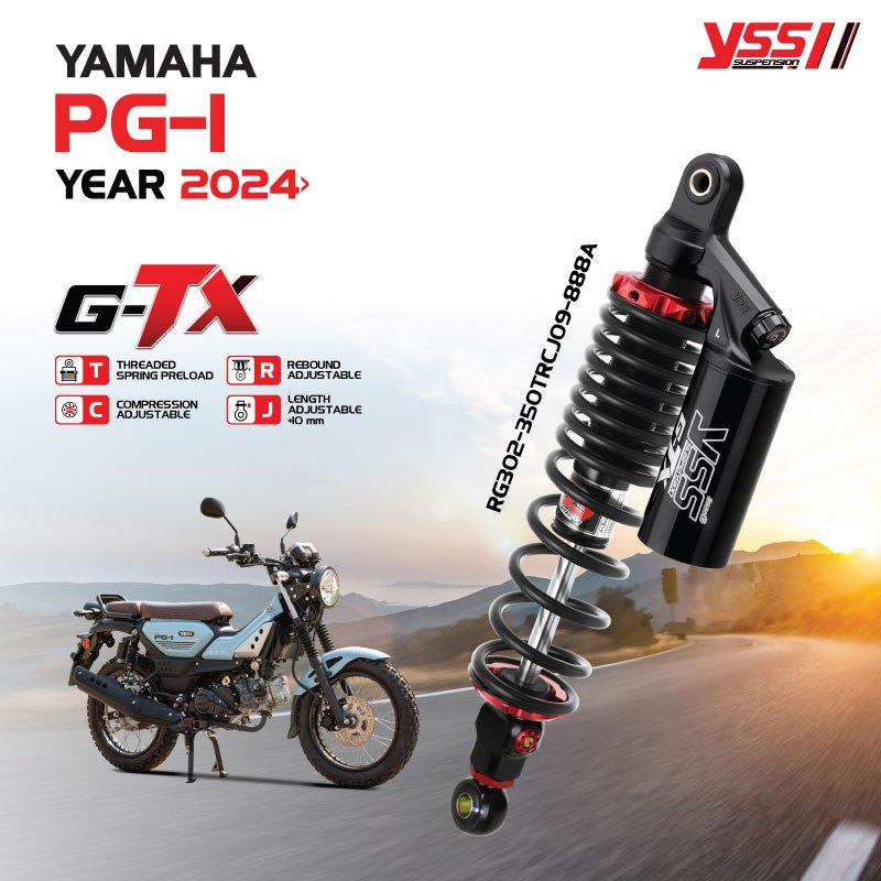 โช้คYSSแท้ G-TX รุ่น YAMAHA PG-1 115 ปี 2024 /ชุดอัพเกรดโช๊คหน้า FORK UPGRADE KIT/โช๊คYSSแท้ Z-SPORT