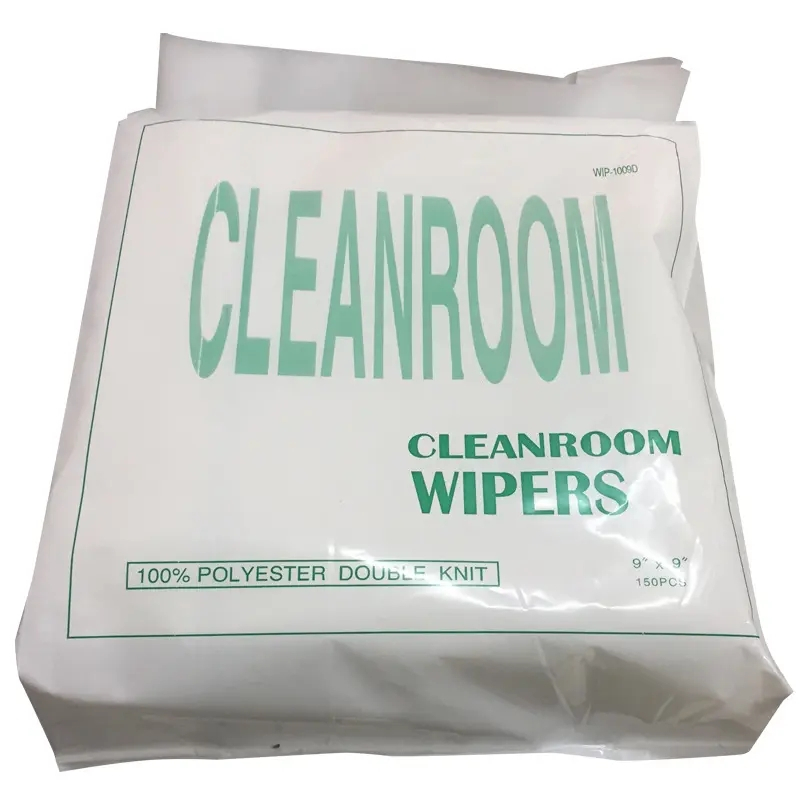 Cleanroom Wiper Dustless Non-woven Cloth for Printers คลีนรูมปัดน้ำฝนผ้าไม่ทอไร้ฝุ่นสำหรับเครื่องพิมพ์ 150 แผ่น 9" x 9"