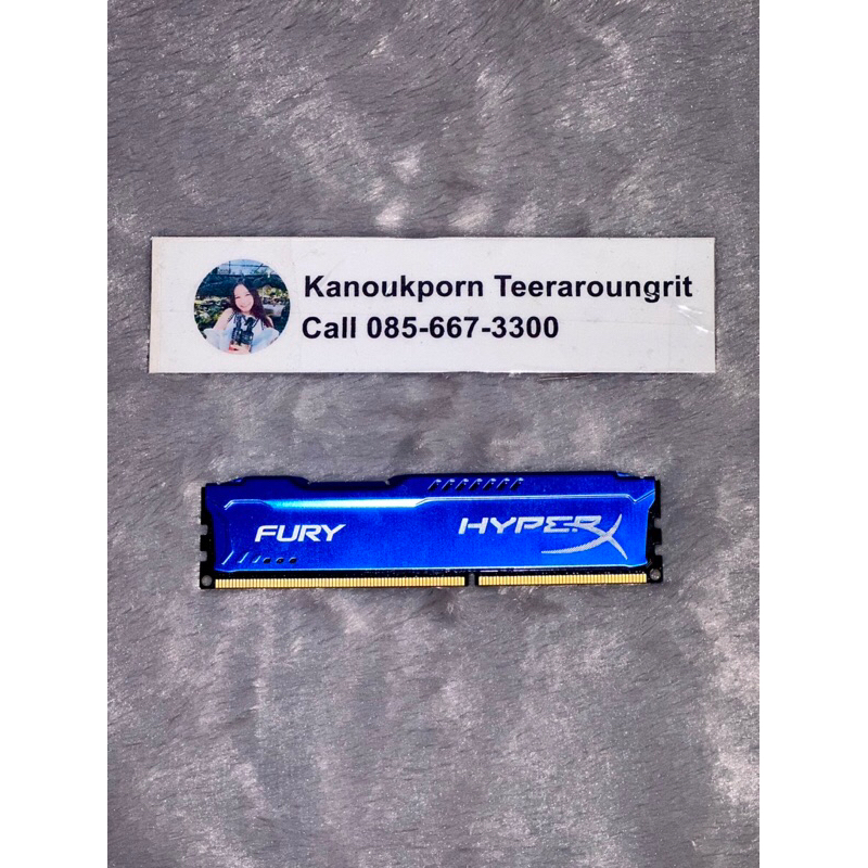 RAM KINGSTON HYPERX FURY   DDR3 4GB 1600 Mhz