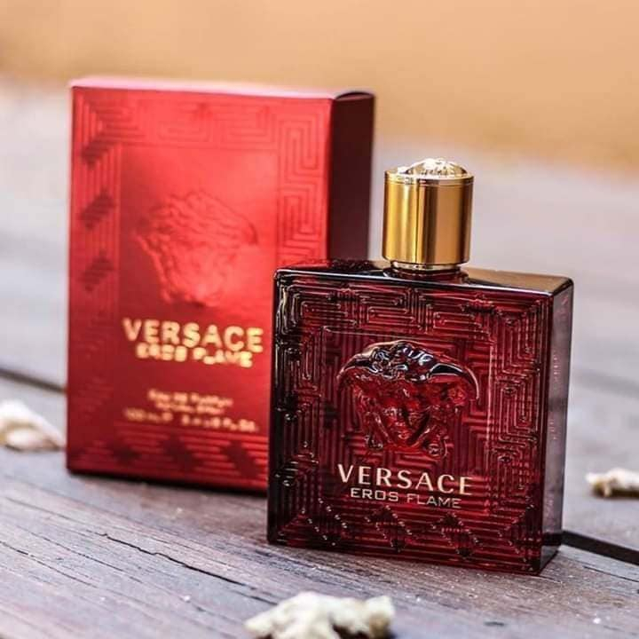 100%แท้ น้ำหอมแบรนด์ Eros Flame EDP For Men 100 ml กล่องซีล พร้อมส่ง