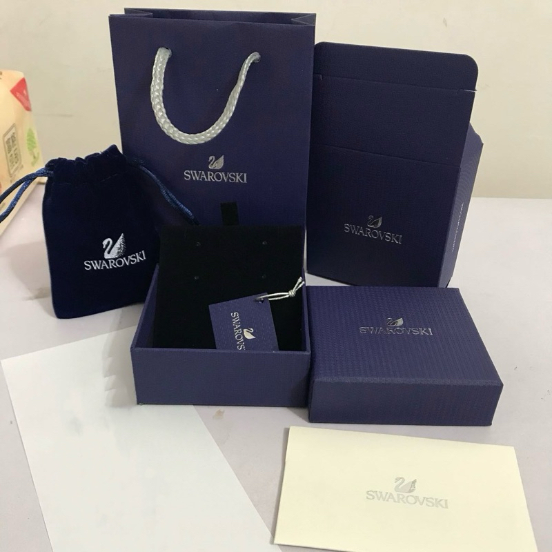 พร้อนส่ง  Swarovsk / Swarovskแฟชั่นใหม่รักเพชรสีชมพู ต่างหู หัวใจมาพร้อมกับ ราคา ถูกที่สุด ดีลบีเคเค แกลเลอรีภาพที่ 9