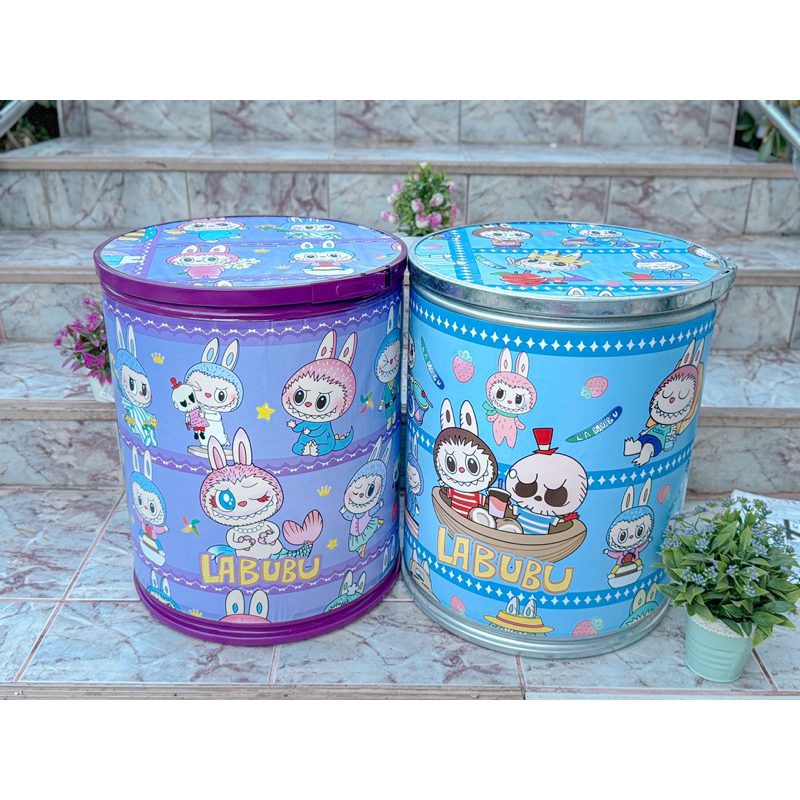 ออมสินยักษ์เก็บเงินล้านลายเจ้าหญิง ลาบู๊ มีรูล็อคกุญแจ(ขอบเงิน)