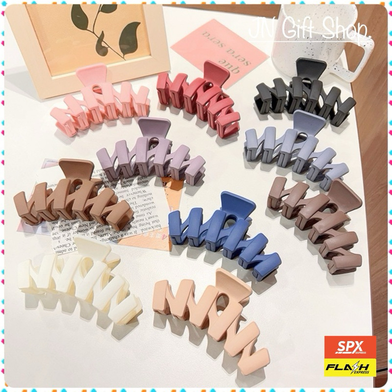 กิ๊บหนีบผมปากฉลาม หนีบแน่นเก็บผมได้เยอะ พร้อมส่ง!!จากไทย