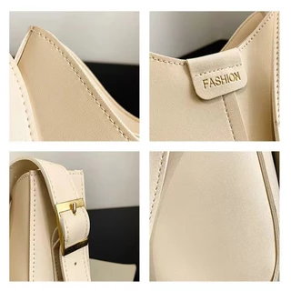 【รุ่นใหม่】กระเป๋าสะพายข้าง งานดีมาก ใส่ของได้เยอะ มีชิป สไตล์เกาหลี มีตัวห้อย ส่งที่ไทย