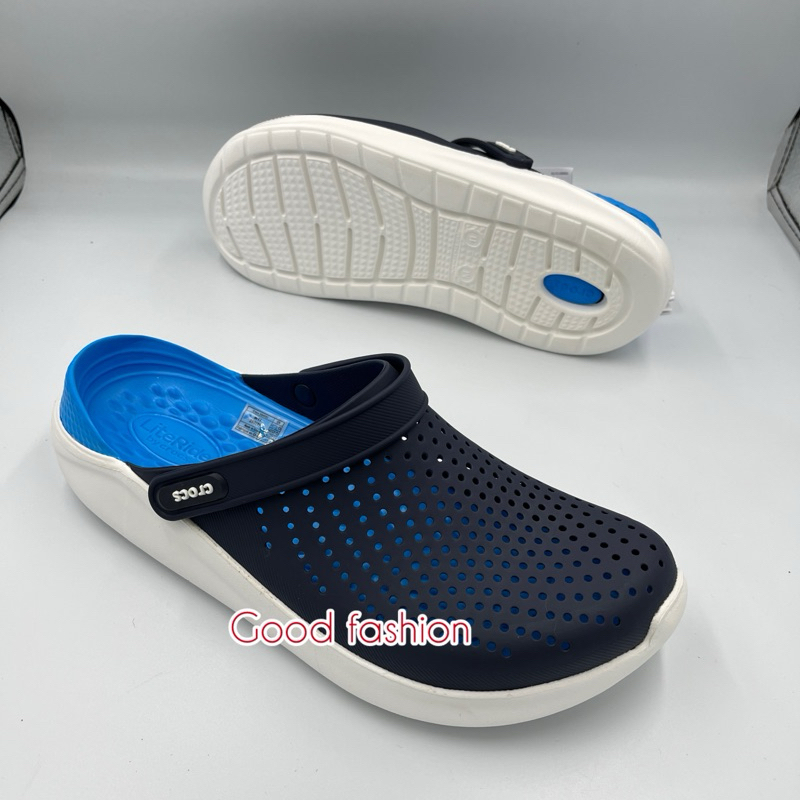 Crocs Lite Ride Clog รองเท้าแตะ แบบลำลอง เบา นิ่ม ใส่ได้ทุกเพศ