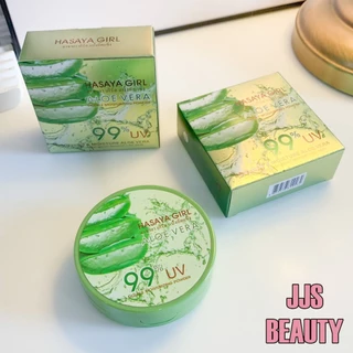 HASAYA GIRL 2IN1 AloeVera 99% UV Powder แป้งพัฟกันยูวี เนื้อละเอียด เรียบเนียน สูตรว่านหางจระเข้