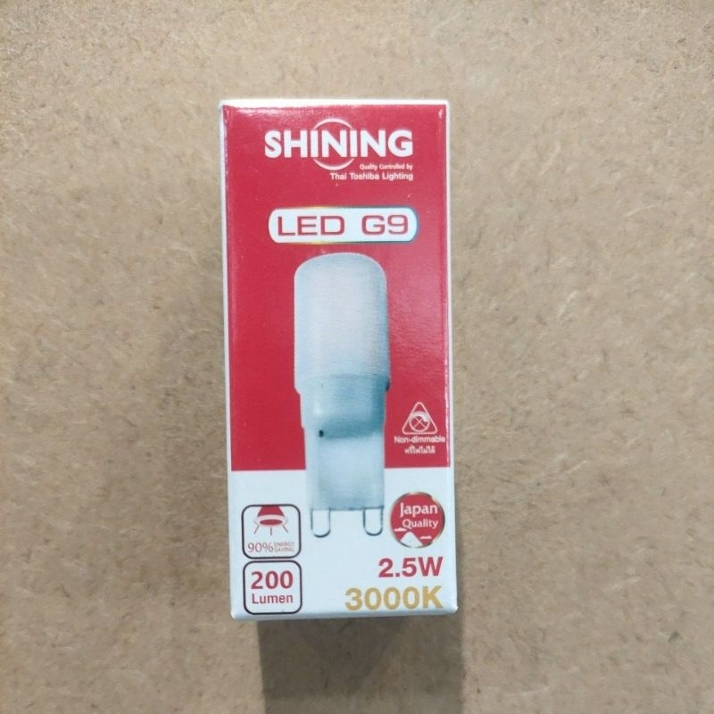 LED Capsule G9 220v 2.5W 3000K 200lm Shining by Toshiba