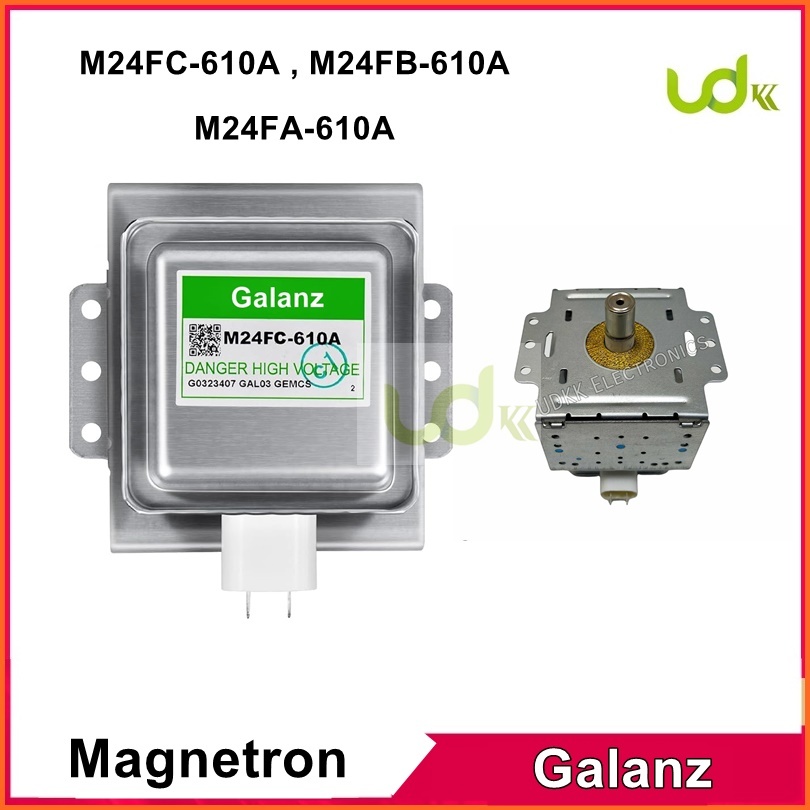 แมกนีตรอนไมโครเวฟ Galanz เบอร์ M24FC-610A , M24FB-610A  , M24FA-610A สินค้าใหม่ แม็กนีตรอน magnetron