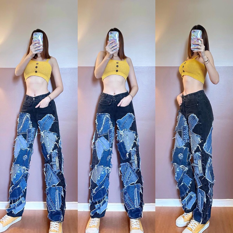 กางเกงยีนส์ รหัส M97