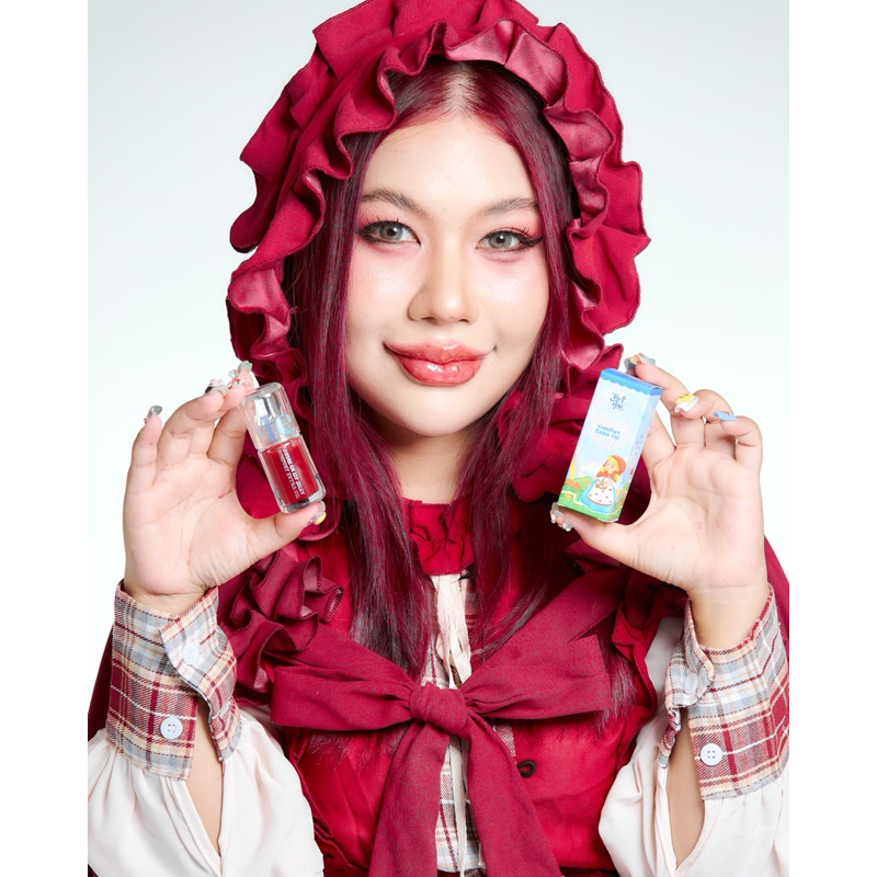 โปร 89 ลิปออยล์ REF.ME shine on lip jelly comfort extra oil ลิปออยล์หนูน้อยหมวกแดง