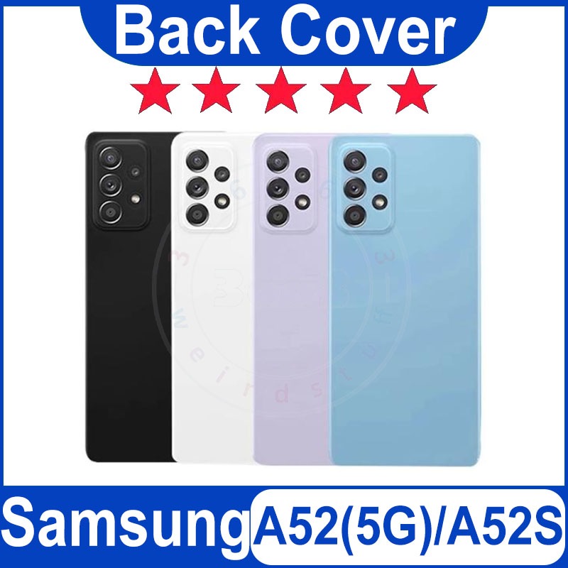 ฝาหลัง (back cover) ใหม่ Samsung A52(5G)/A52S แบตเตอรี่ฝาหลังสำหรับ Samsung A52(5G)/A52S