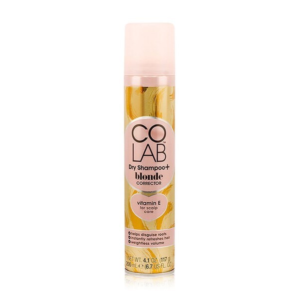 COLAB Dry Shampoo Blonde Color 200ml. โคแล็บ ดรายแชมพู สีบลอนด์ ดรายแชมพูเปลี่ยนสีผม (สีบลอนด์)