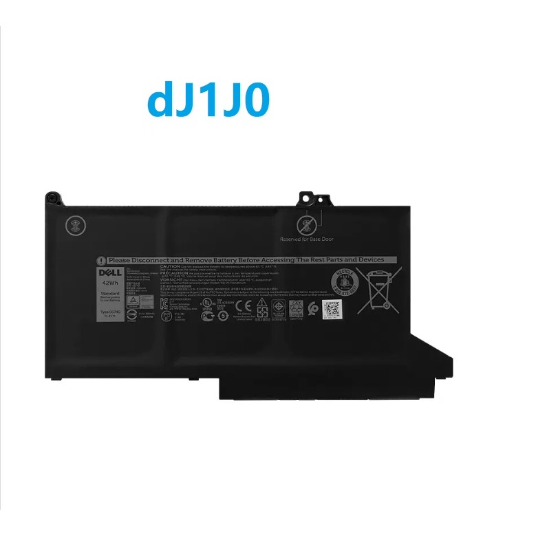💛11.4v 42wh dj1j0 compatible Dell Latitude 12 7000 7280 7380 tablet PC pg74g pgfx4 onfoh dj1jo batte