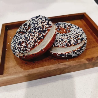 เพรสเซล เบเกิล pretzel bagel จำนวน 5 ชิ้น อบสดใหม่ทุกวัน