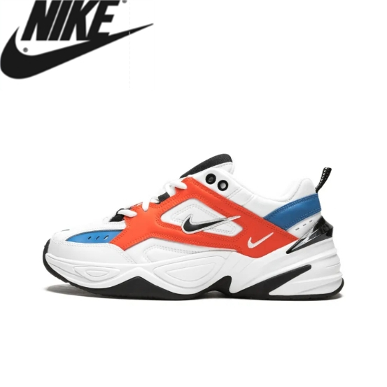 【ของแท้ 100%】 Nike M2K Tekno Team Orange White Orange