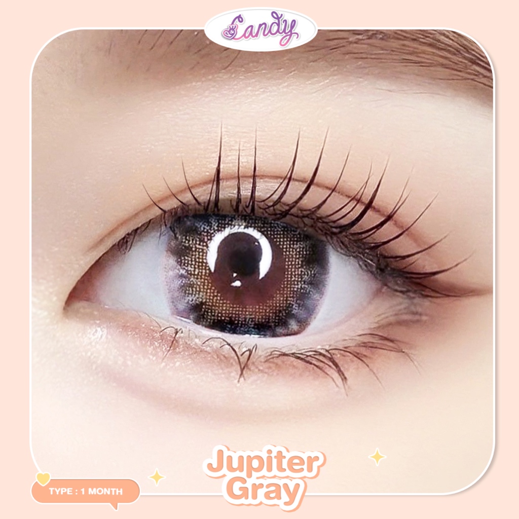 คอนแทคเลนส์ Jupiter สีน้ำตาล เทา พร้อมส่ง 0.00- 4.50 พร้อมส่งความสวยจ้า