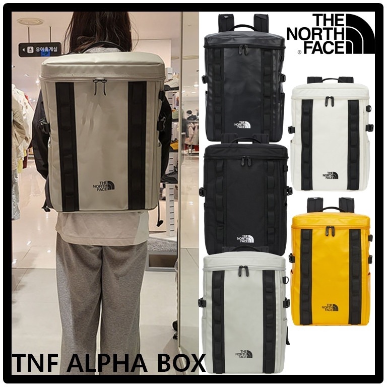 🇰🇷กระเป๋า the north face Explore FUSEBOX/TNF ALPHA BOX   แท้  กระเป๋าเป้สะพายหลัง สําหรับผู้ชายและผู