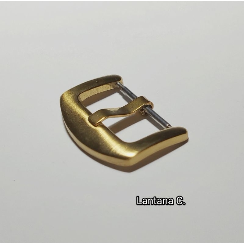 บัคเคิลสายนาฬิกา Buckle (สีทอง) เข็มขัดล็อคสาย Stainless (Brushed)