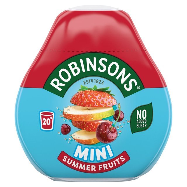 ROBINSON'S MINI * MAKES 20 DRINKS * Summer Fruits Squash / Cordial - 66ml