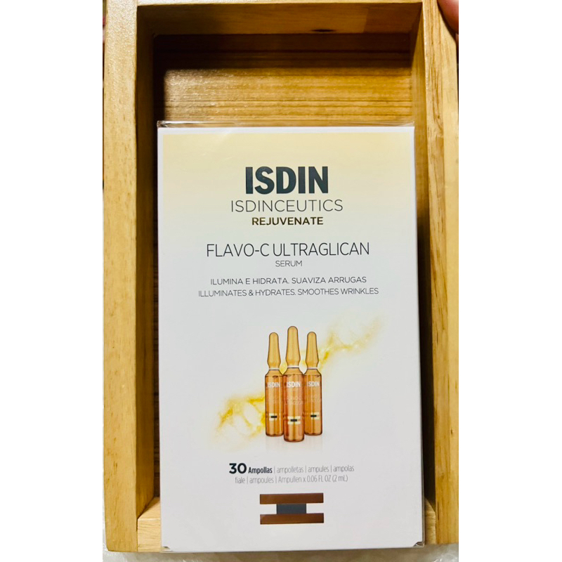 ฉลากไทย(exp.2027) ISDIN ISDINCEUTICS FLAVO-C ULTRAGLICAN 2mlx30ampoule