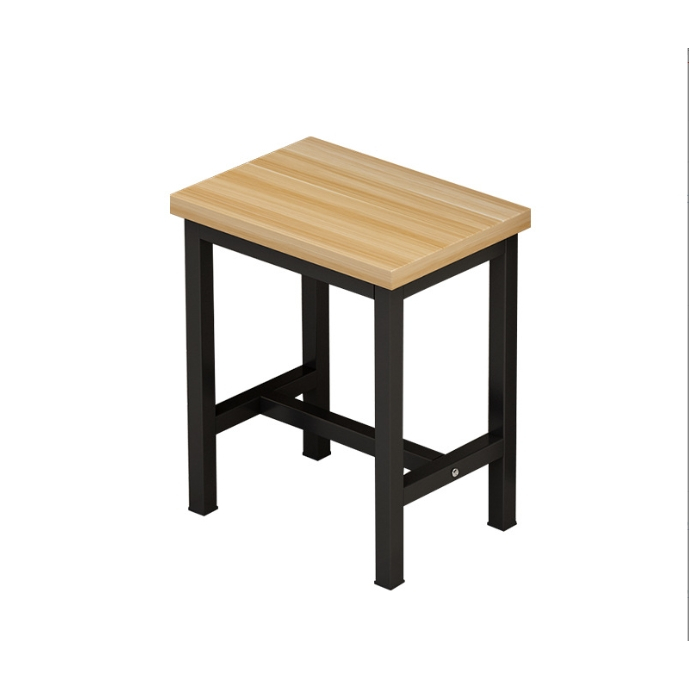 furnituredirect เก้าอี้หน้าท้อปไม้ขาเหล็ก