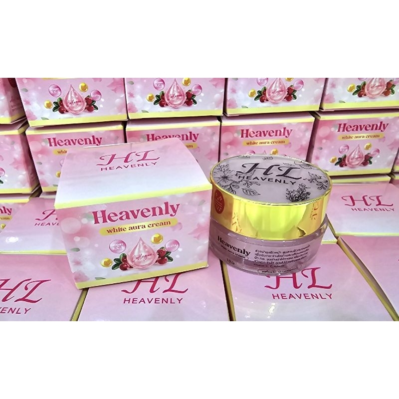 ปราบฝ้า หน้าขาวใส เฮฟเวนลี่ครีม Heavenly(สิวฝ้ากระ)เห็ลผลใน1 กระปุก ท้าให้ลอง เลข อย.13-1-6300026411