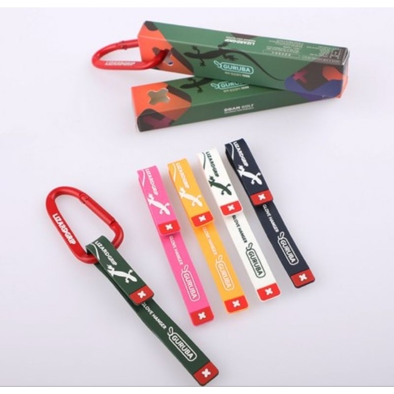 [🚚จัดส่งไว] ที่แขวนถุงมือกอล์ฟพร้อมตะคอ Golf Gloves Hanger_Guruba