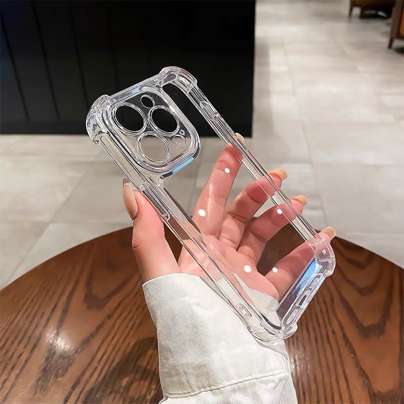 เคส For iPhone 15 15PROMAX 17 pro max case กันกระแทก เคสใส สำหรับไอโฟน 11,,12,12promax,13,13pro,13proamx,14 16 Pro max