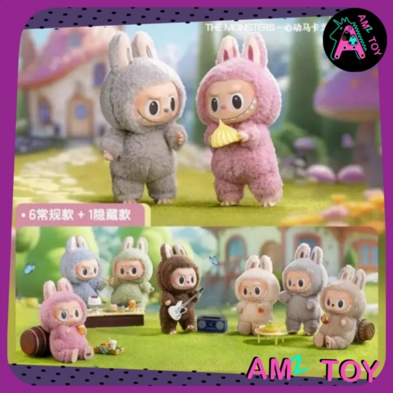 [โค้ดคุ้มลด 30%][เลือกตัว] ลาบูบู้ ของแท้!! มาการอง Labubu Macaron [พร้อมส่ง/กล่องสุ่มของแท้]