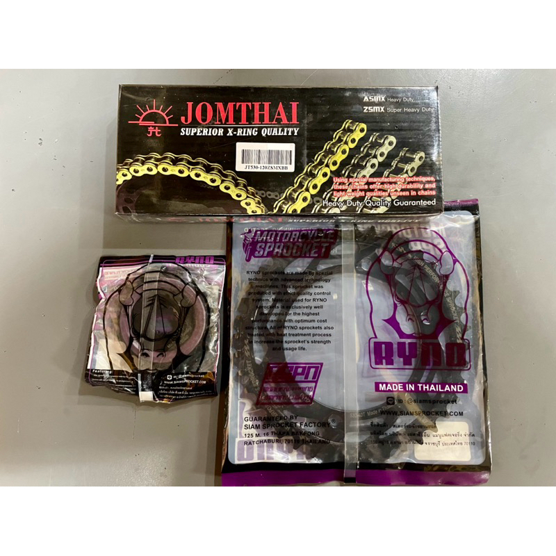 ชุดโซ่สเตอร์ Suzuki GSX-R1300 R-X,Y,K1,K2,K3,K4,K5,K6,K7 Hayabusa ปี1999 to 2007