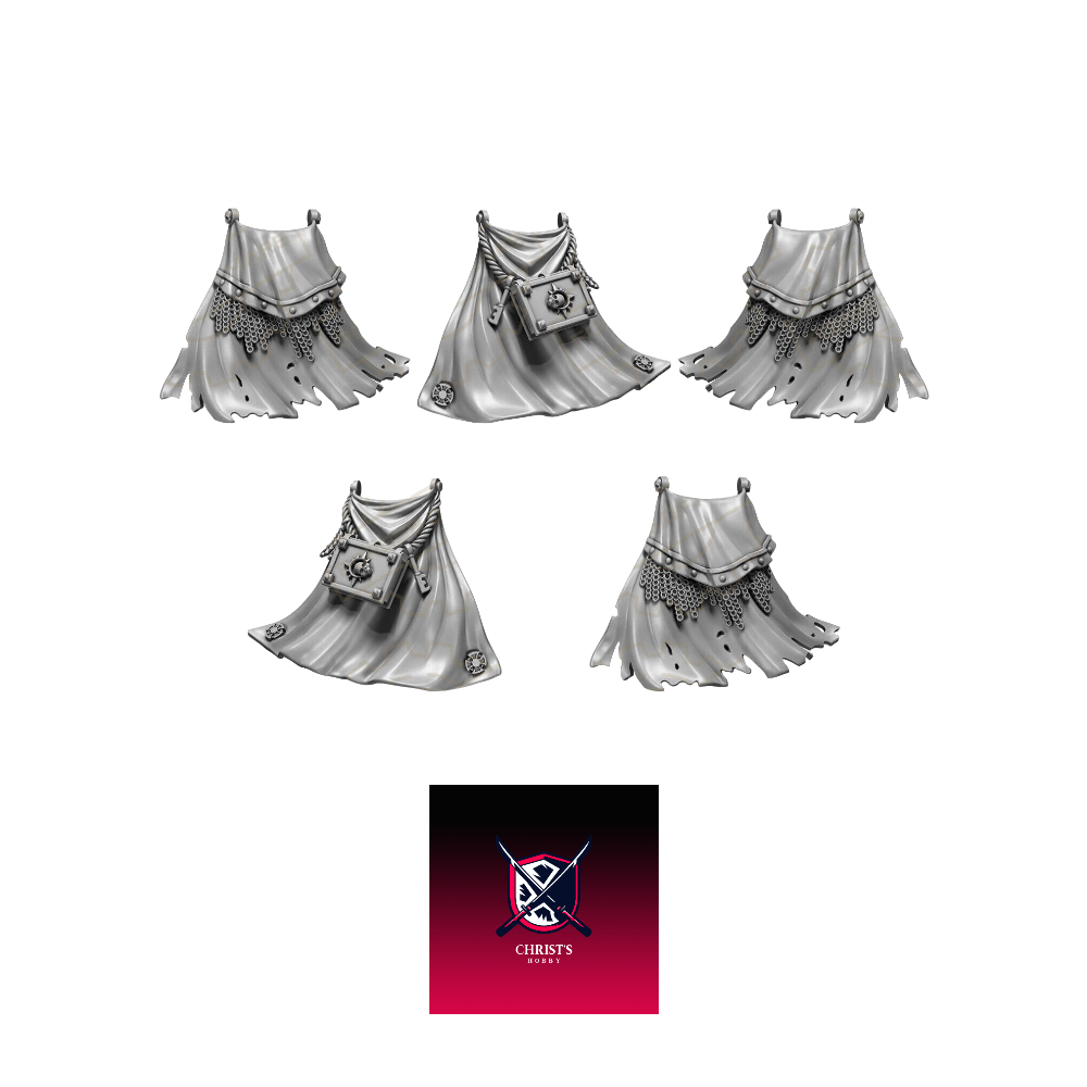 Marines - Dark Legion - Eternal Pilgrims Destroyers Cloaks (x5) wargame bits unofficial
