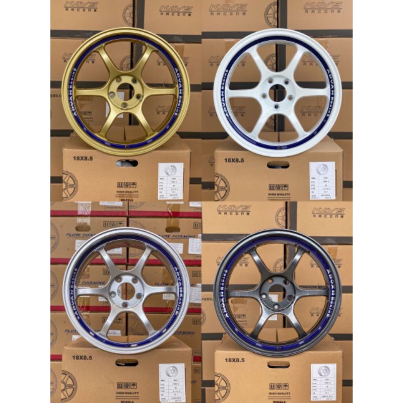 ล้อแม็ก RG1 ขอบ 18x8.5 ET35 PCD 5*114.3 (By KAYS)