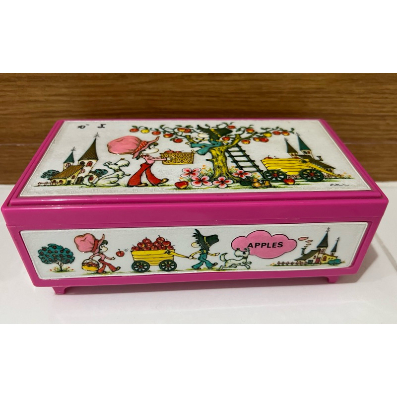 กล่องดนตรีไขลาน Vintage 70s Lady mate music box งานสะสมวินเทจญี่ปุ่น มือสองของแท้