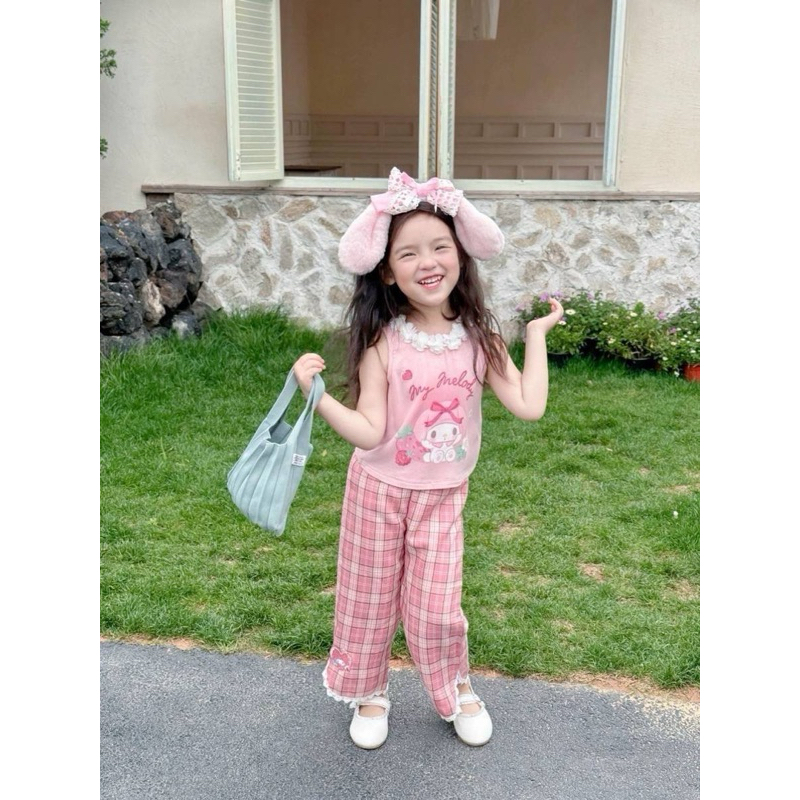 พร้อมส่ง เซตลูกสาว sanrio ดอกไม้ 3D งานดีสวย น่ารักกมากค่า