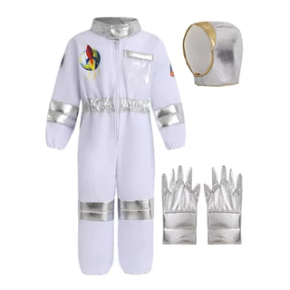 🔥ส่งไว จาก กทม🔥ชุดนักบินอวกาศ เด็ก นักบินอวกาศ Astronaut pilot cosploy นักบิน ชุดอวกาศ