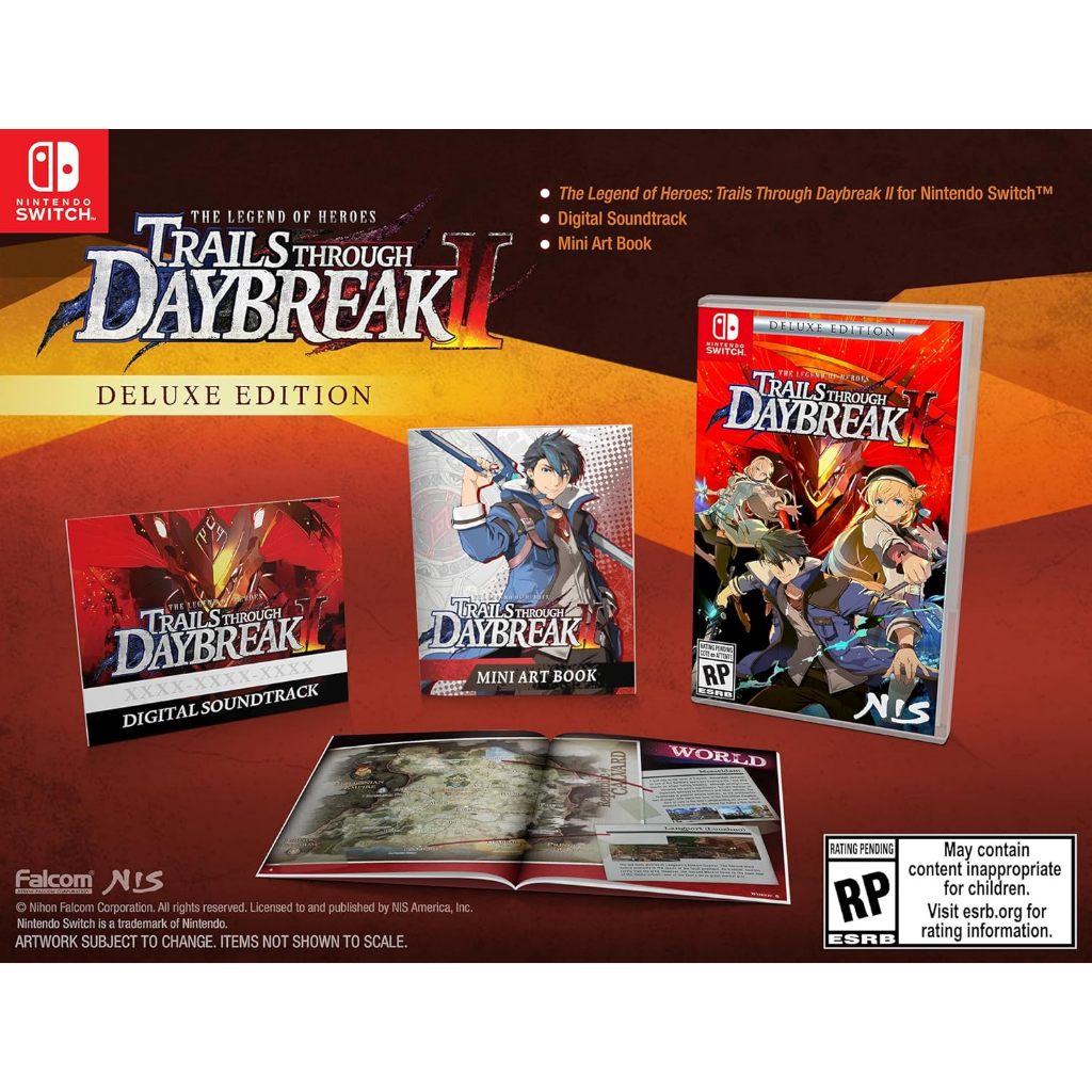 พร้อมส่ง NSW The Legend of Heroes Trails through Daybreak II | Eng มือหนึ่ง