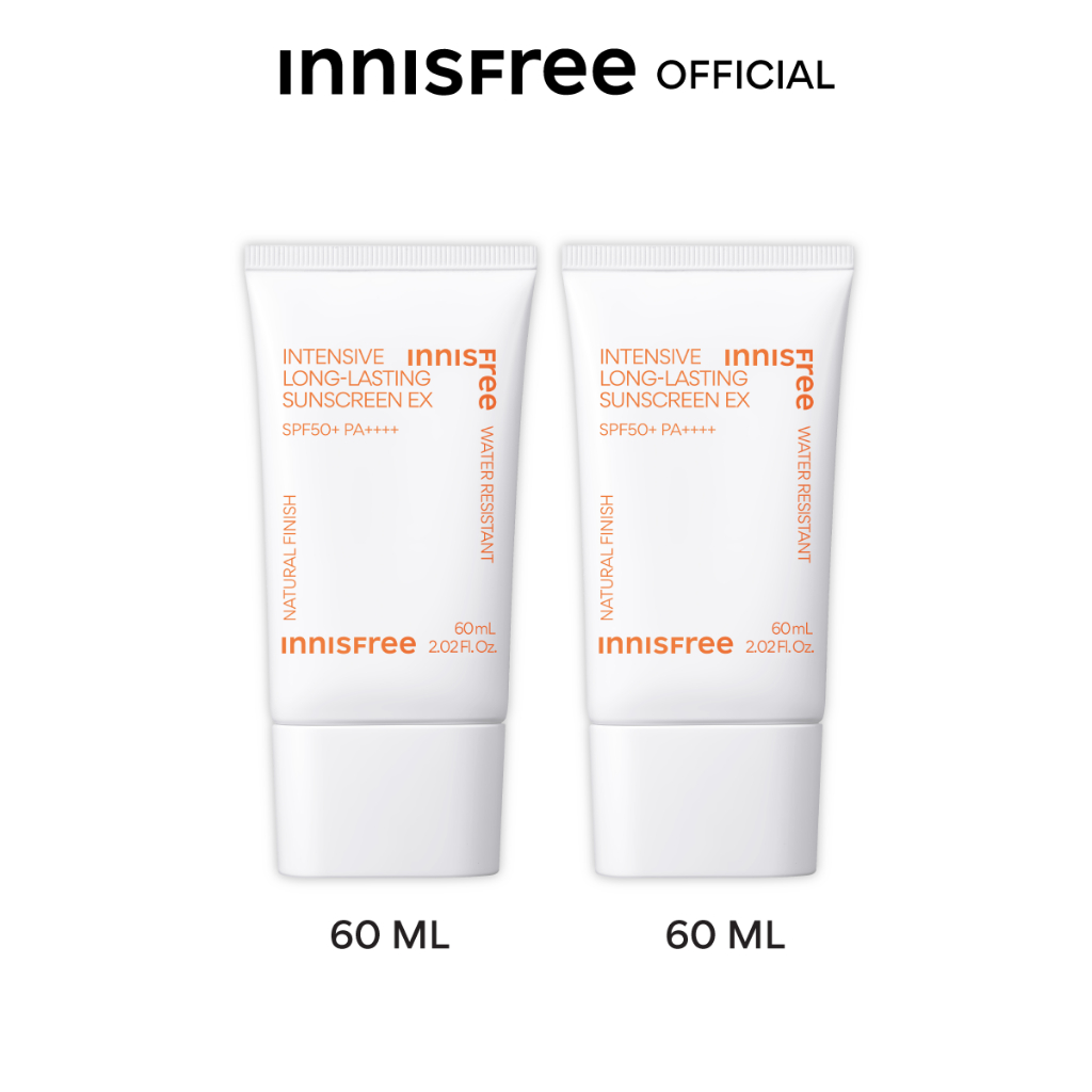 ซื้อ innisfree Intensive Long-lasting Sunscreen SPF50+ PA+++ 60ml อินนิสฟรี ครีมกันแดด