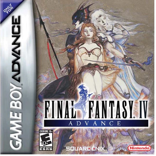 ตลับ GBA  Final Fantasy IV ตลับผลิตใหม่ ภาคภาษาอังกฤษ ระบบ เซฟ ไอซี ไม่ใช้ถ่าน