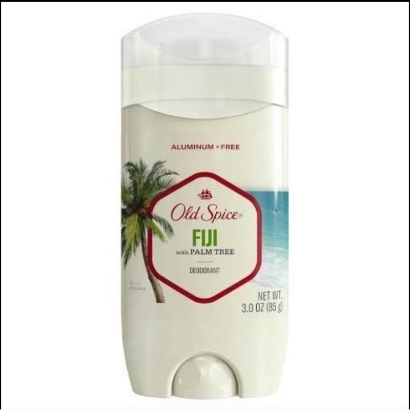 โรลออนระงับกลิ่นกาย Old Spice Men's Deodorant Aluminum-Free Fiji with Palm Tree, 3oz