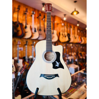 กีต้าร์โปร่งMartinleeขนาด38นิ้ว งานกีตาร์คุณภาพมีทั้งงานเงาแ…