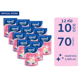 [12 ห่อ] Equal collagen coffee อิควล กาแฟคอลลาเจน ขนาด 10 ซอ…