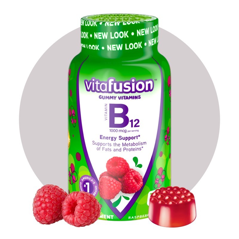 VITAFUSION Vitamin B12 Gummy มี 60 ชิ้น กับ 140 ชิ้น